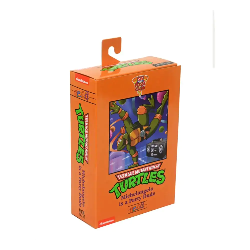 Teenage Mutant Ninja Turtles (Cartoon) Ultimate Michelangelo VHS akciófigura 18 cm termékfotó