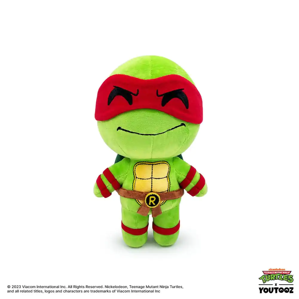 Teenage Mutant Ninja Turtles Chibi Raphael plüss figura 22 cm termékfotó