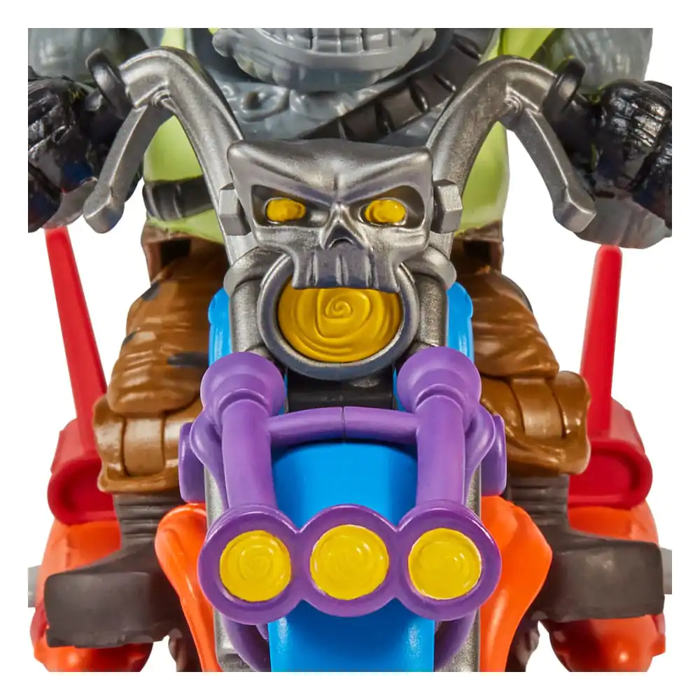 Teenage Mutant Ninja Turtles Chopper mit Rocksteady akciófigura termékfotó