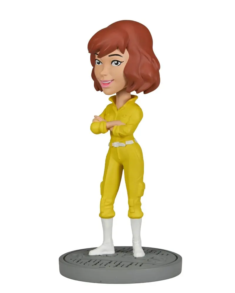 Teenage Mutant Ninja Turtles (Classic) April O'Neil Head Knocker Bobble-Head figura 20 cm termékfotó