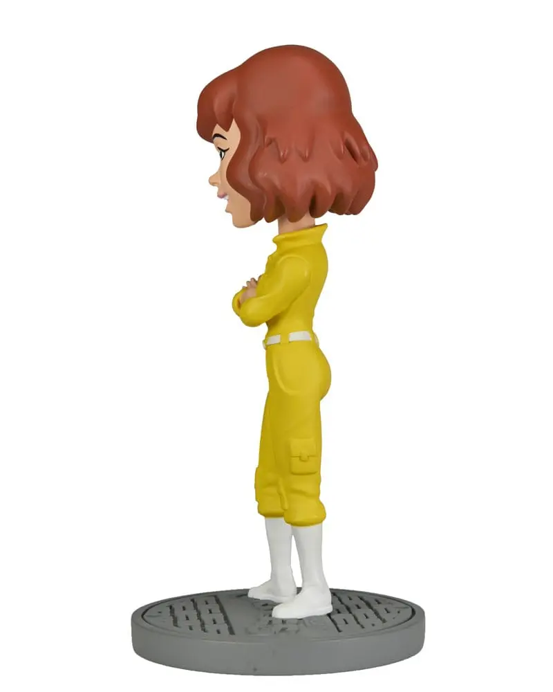 Teenage Mutant Ninja Turtles (Classic) April O'Neil Head Knocker Bobble-Head figura 20 cm termékfotó