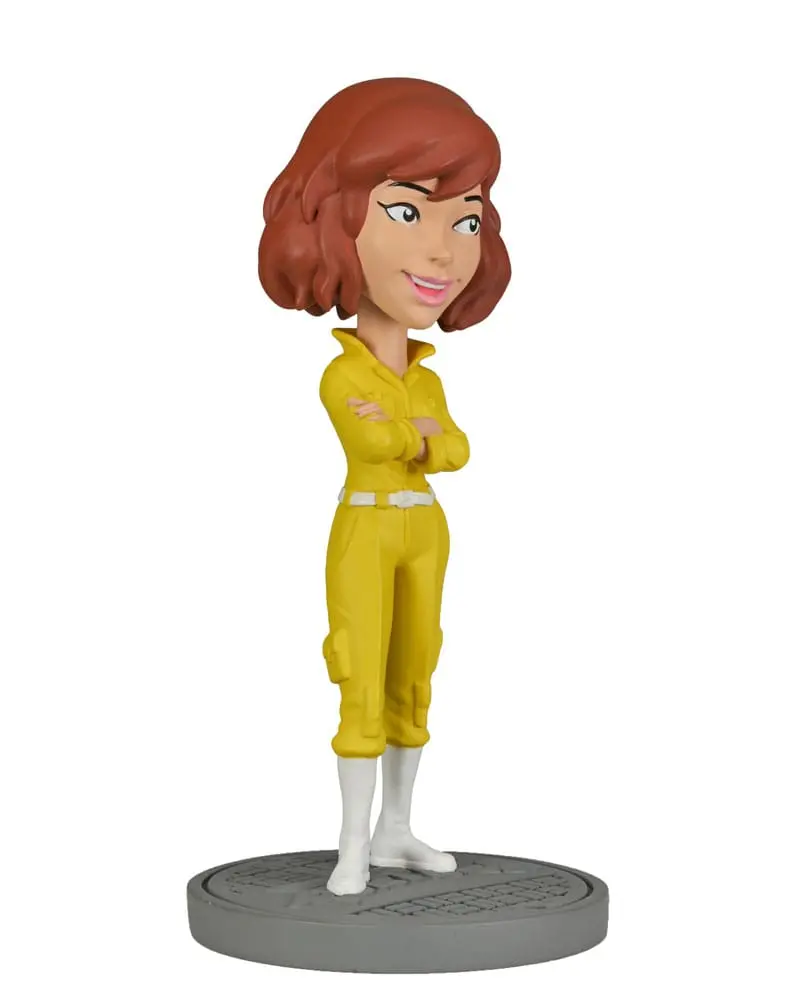 Teenage Mutant Ninja Turtles (Classic) April O'Neil Head Knocker Bobble-Head figura 20 cm termékfotó