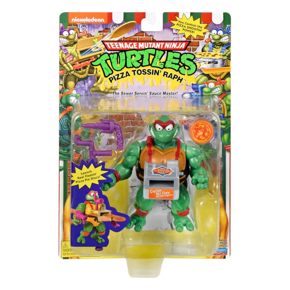 Teenage Mutant Ninja Turtles Classic Pizza Tossin' Raph akciófigura 10 cm termékfotó