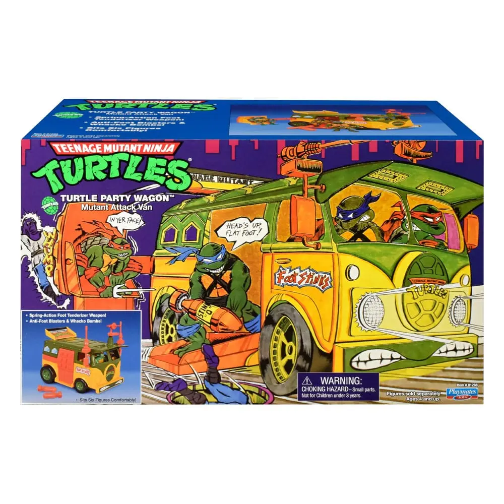 Teenage Mutant Ninja Turtles  Classic Turtle Party Wagon jármű termékfotó
