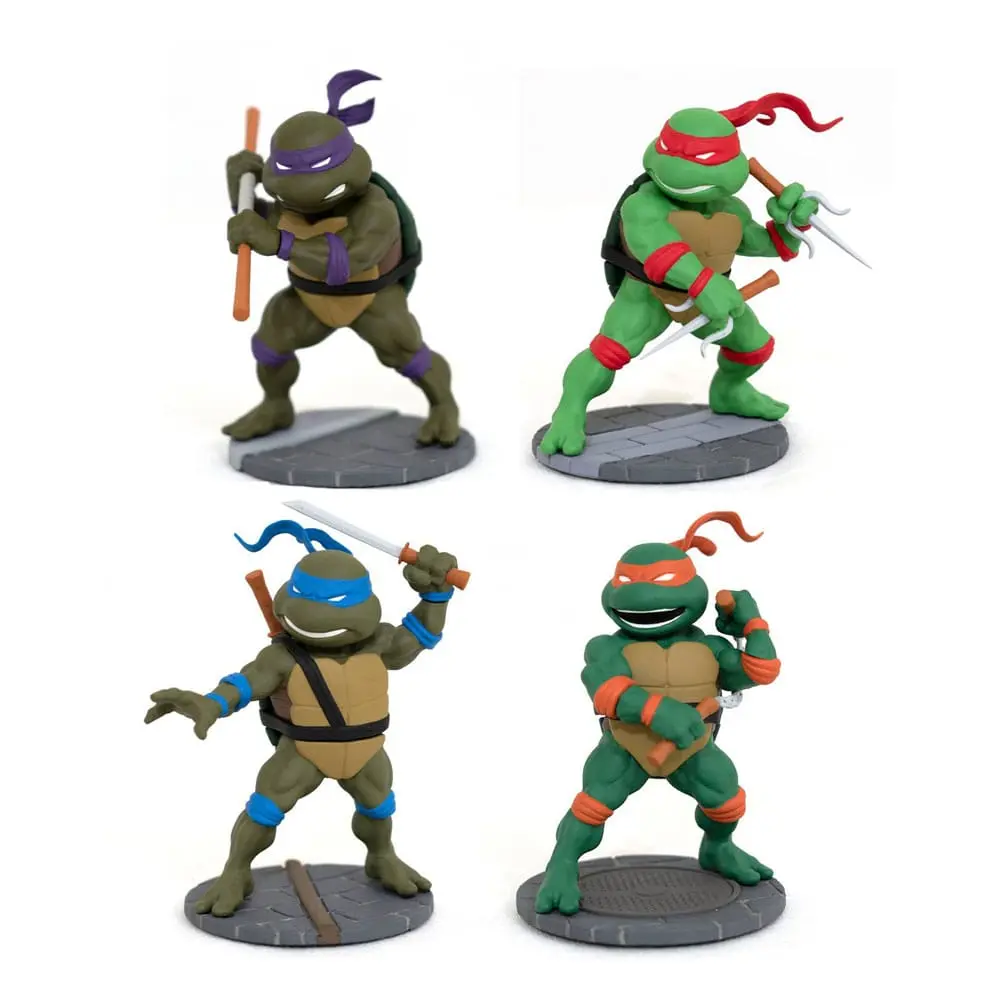 Teenage Mutant Ninja Turtles D-Formz SDCC 2023 Exkluzív 4 db-os Mini figura csomag 5 cm termékfotó