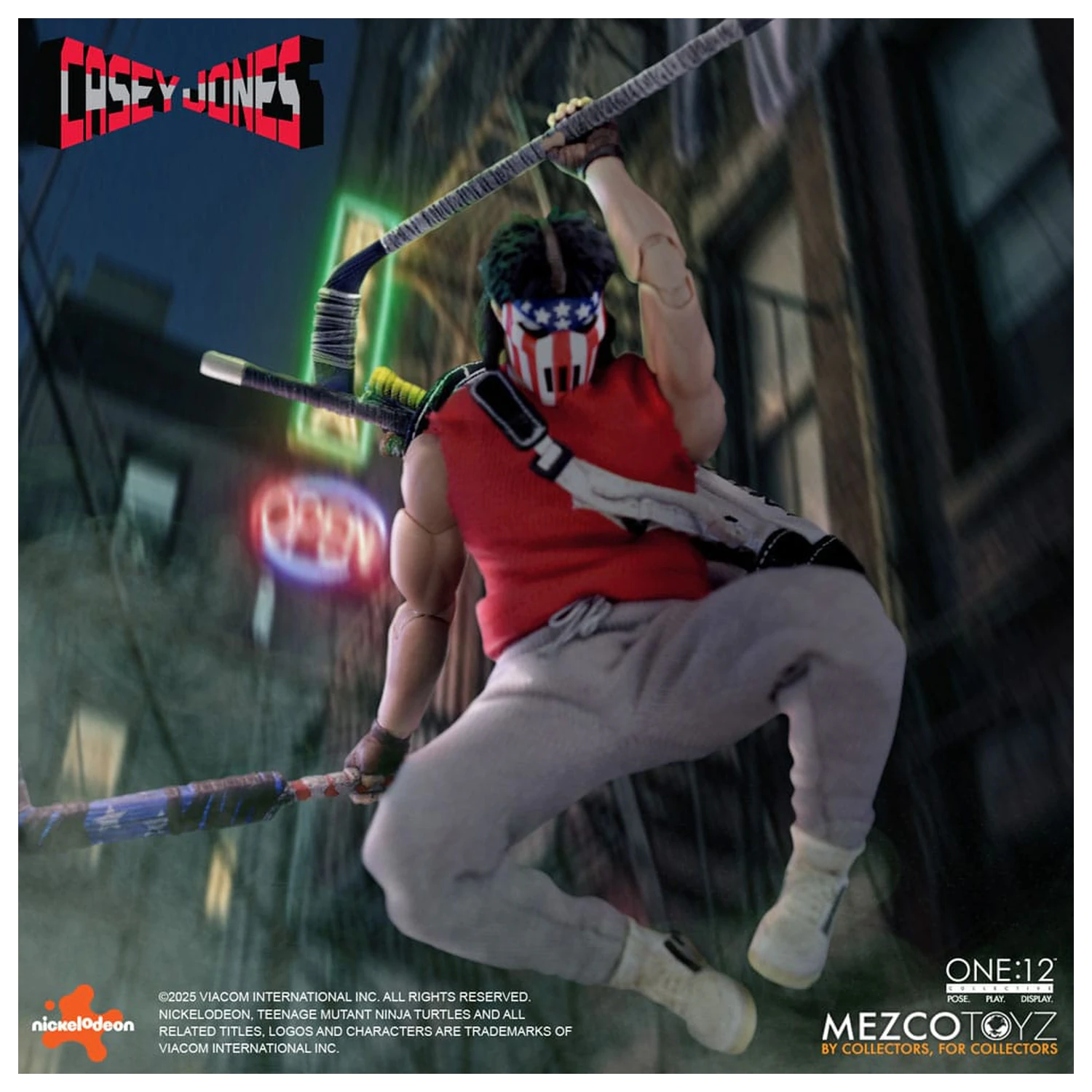 Teenage Mutant Ninja Turtles figura 1/12 Casey Jones 17 cm termékfotó