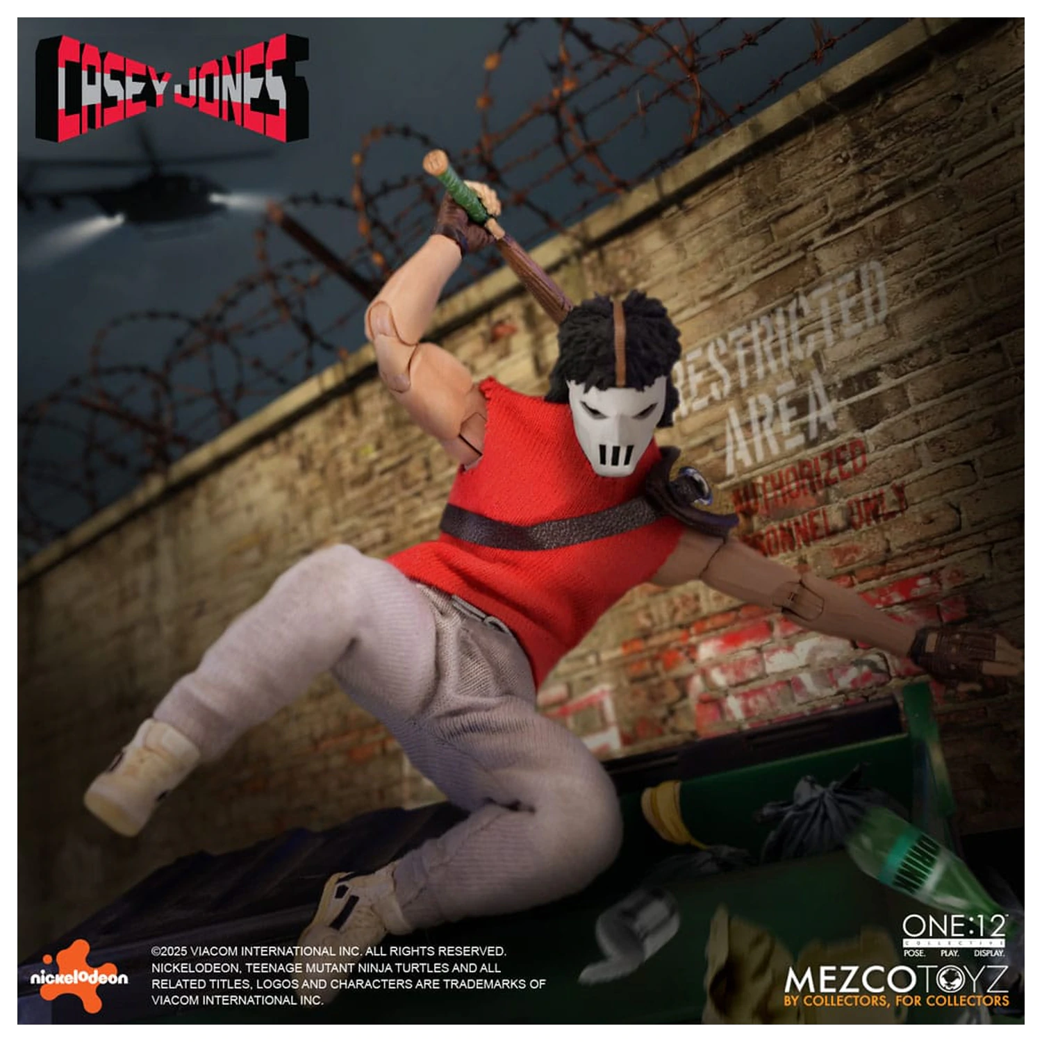 Teenage Mutant Ninja Turtles figura 1/12 Casey Jones 17 cm termékfotó