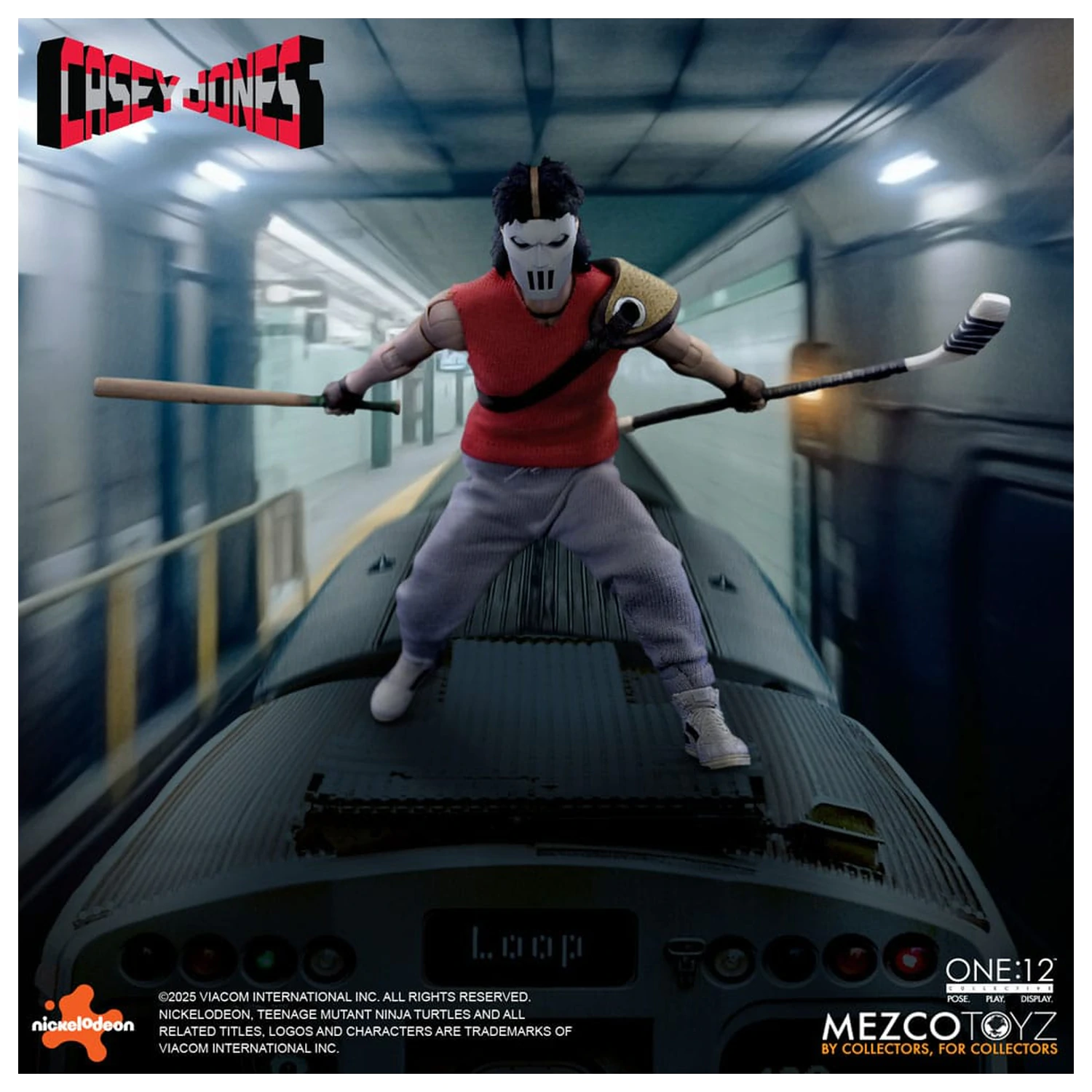 Teenage Mutant Ninja Turtles figura 1/12 Casey Jones 17 cm termékfotó