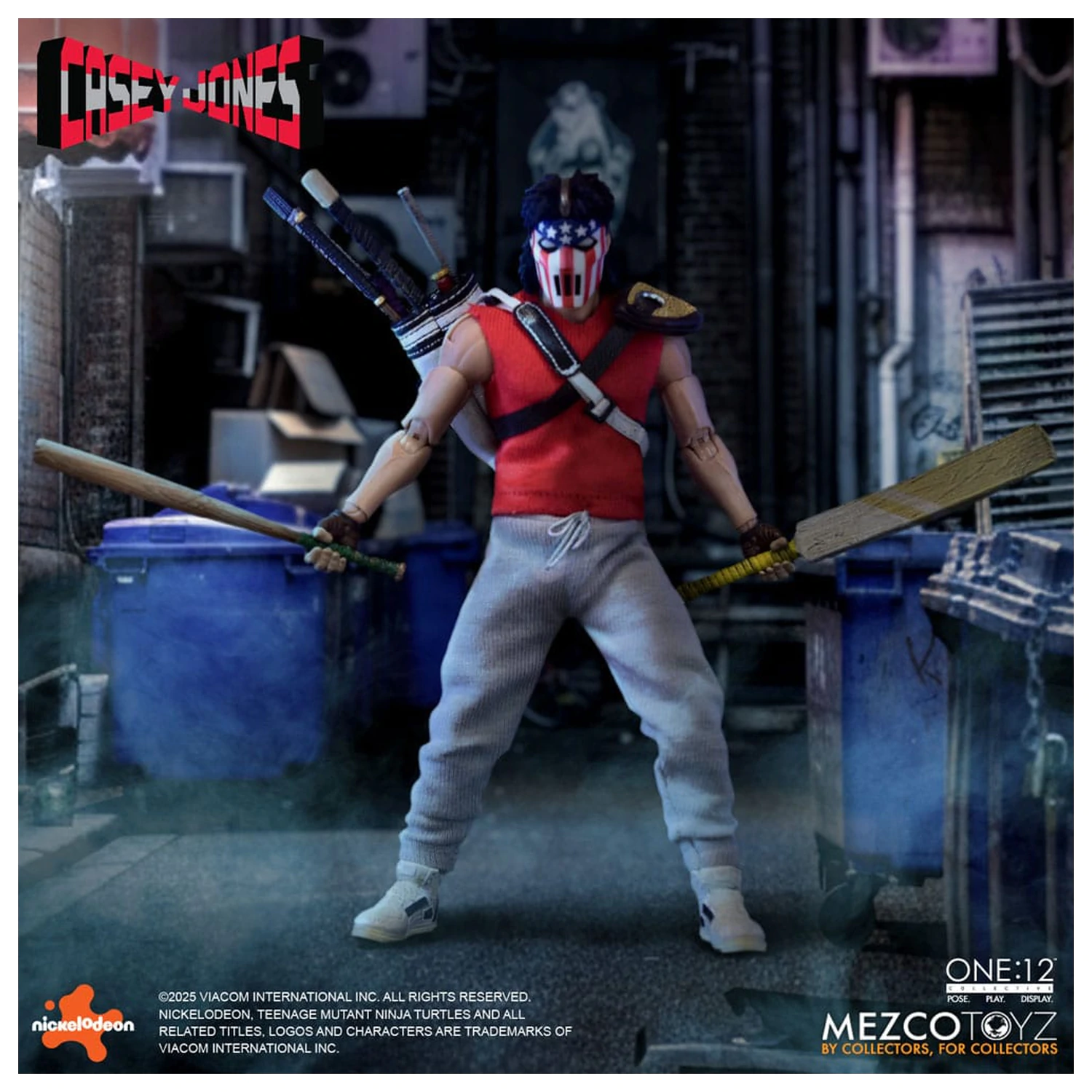 Teenage Mutant Ninja Turtles figura 1/12 Casey Jones 17 cm termékfotó