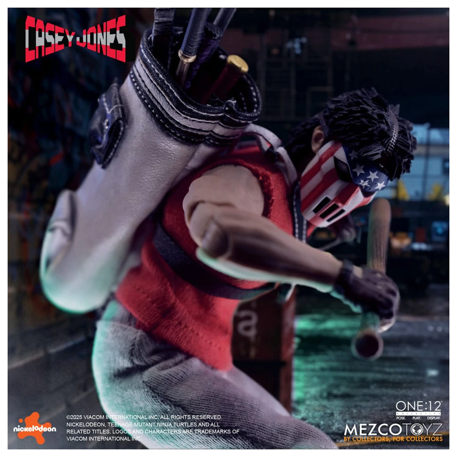 Teenage Mutant Ninja Turtles figura 1/12 Casey Jones 17 cm termékfotó