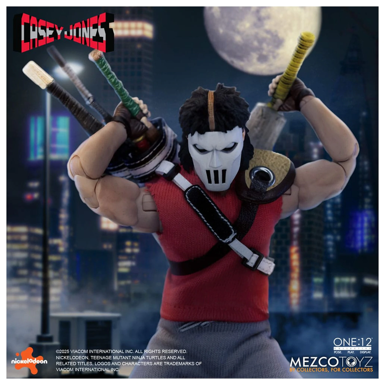 Teenage Mutant Ninja Turtles figura 1/12 Casey Jones 17 cm termékfotó