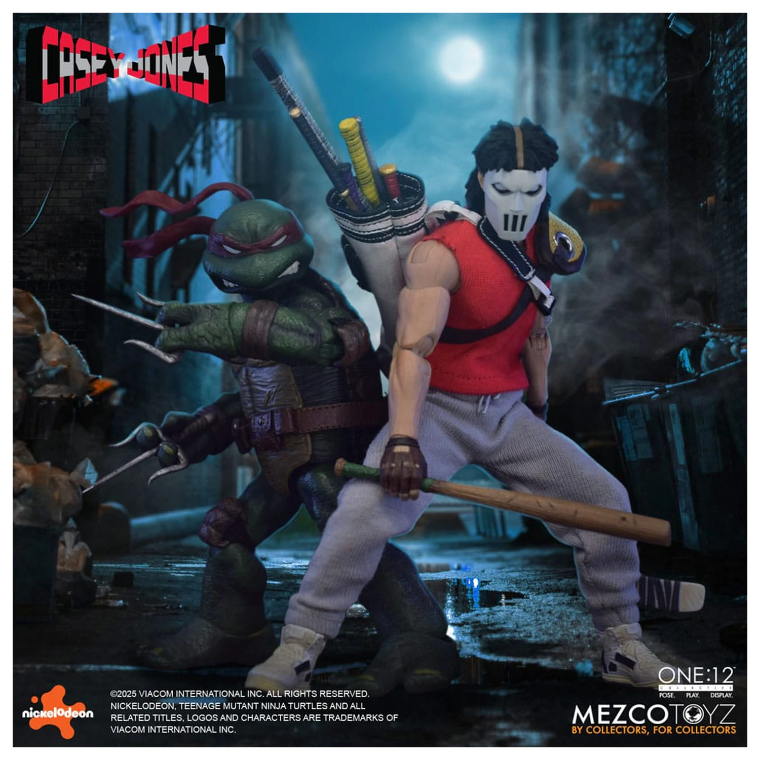 Teenage Mutant Ninja Turtles figura 1/12 Casey Jones 17 cm termékfotó