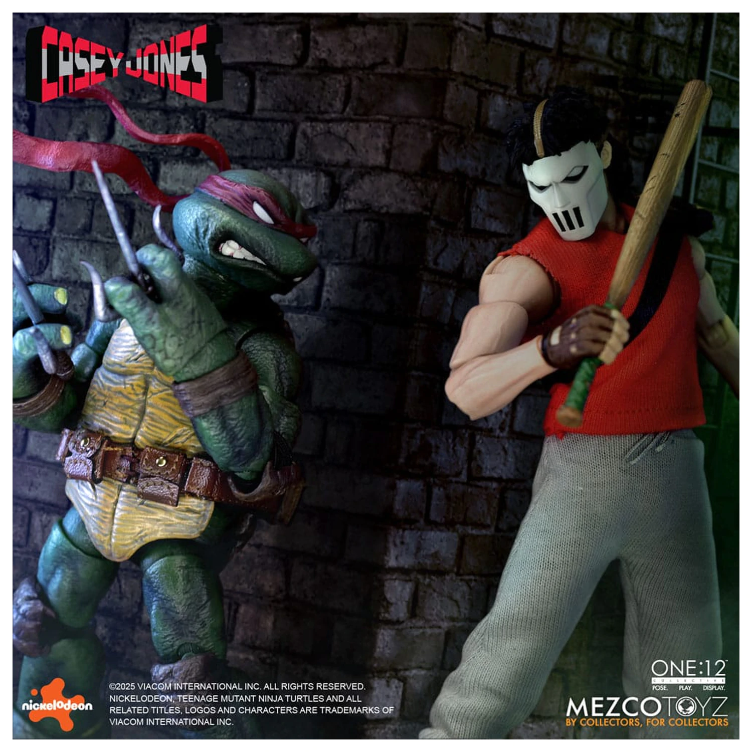 Teenage Mutant Ninja Turtles figura 1/12 Casey Jones 17 cm termékfotó