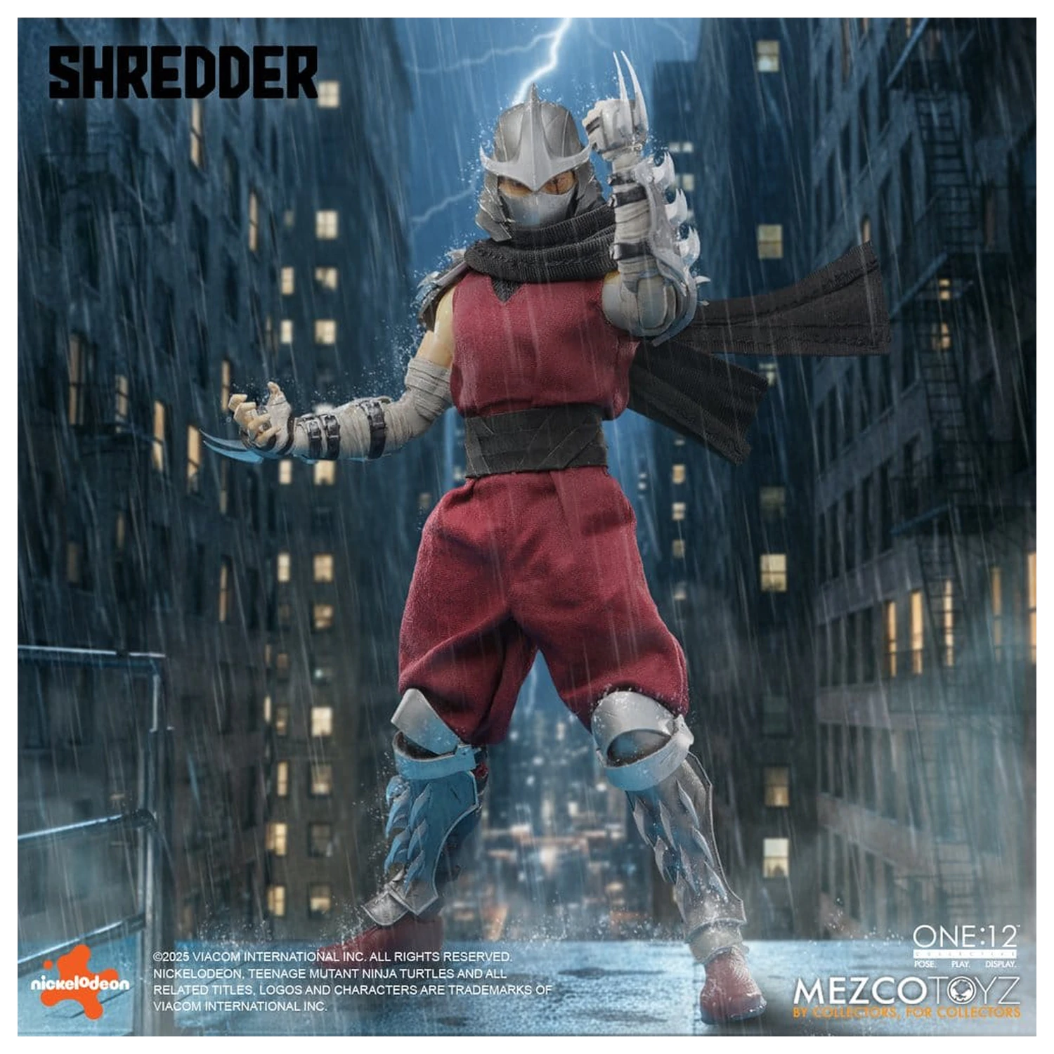Teenage Mutant Ninja Turtles figura 1/12 Shredder 17 cm termékfotó