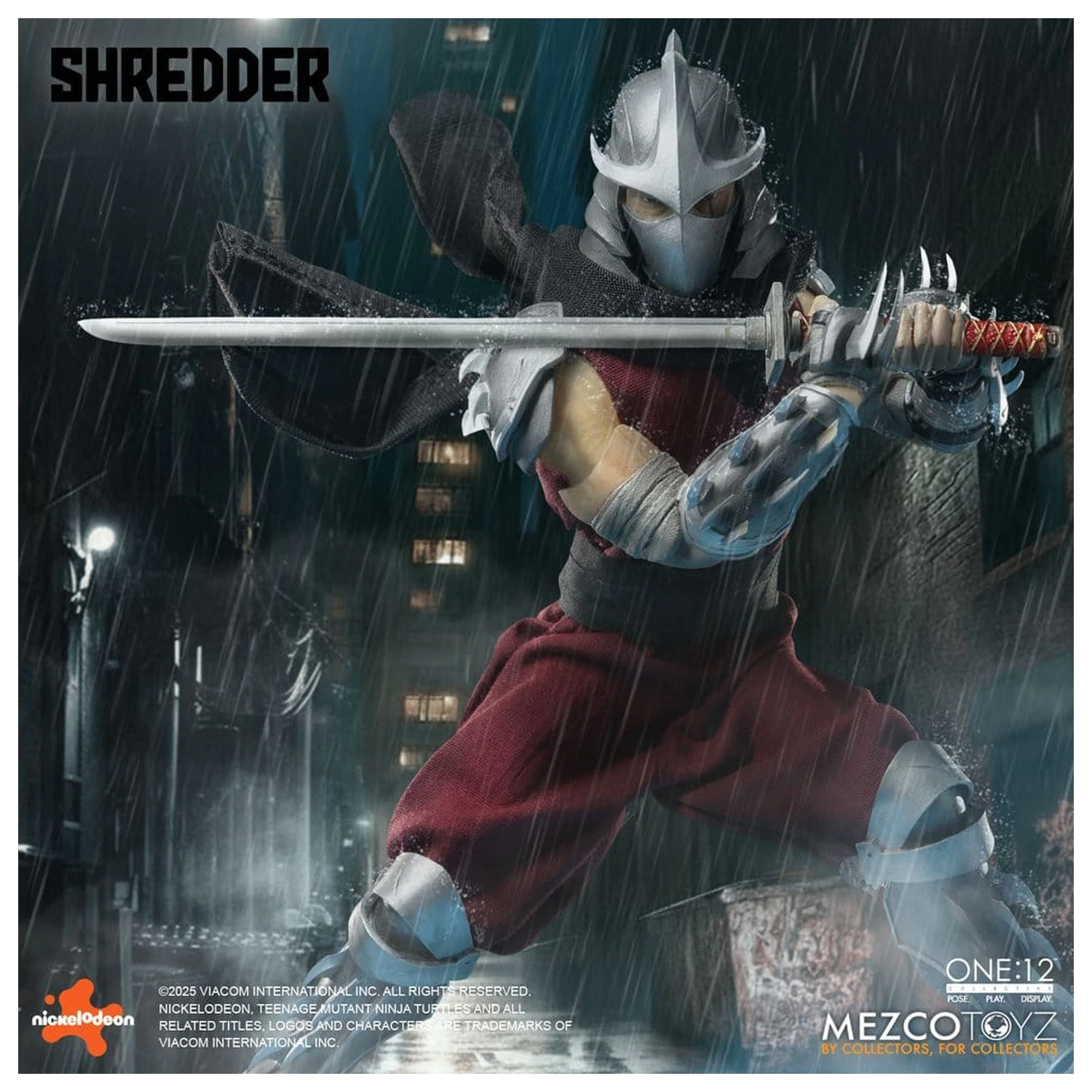 Teenage Mutant Ninja Turtles figura 1/12 Shredder 17 cm termékfotó