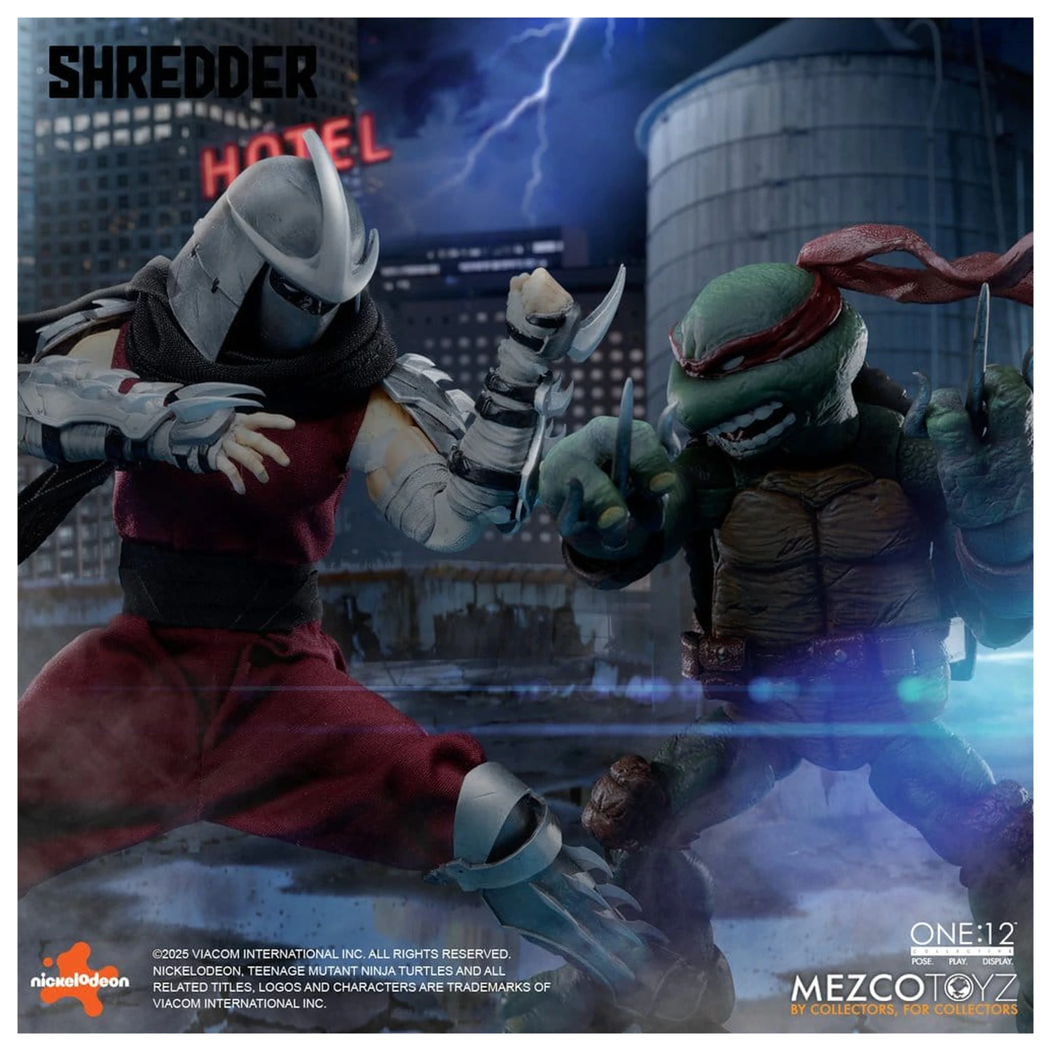 Teenage Mutant Ninja Turtles figura 1/12 Shredder 17 cm termékfotó