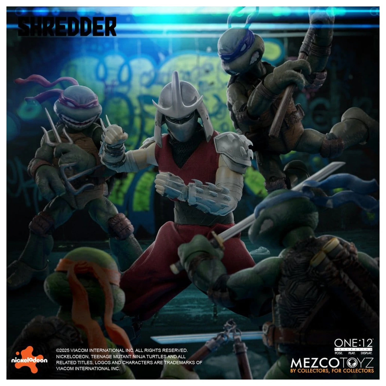 Teenage Mutant Ninja Turtles figura 1/12 Shredder 17 cm termékfotó