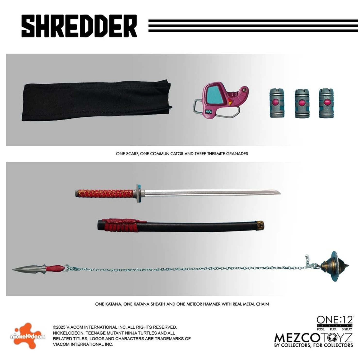 Teenage Mutant Ninja Turtles figura 1/12 Shredder 17 cm termékfotó