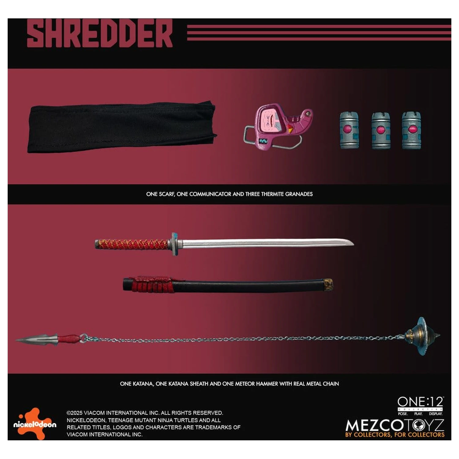 Teenage Mutant Ninja Turtles figura 1/12 Shredder 17 cm termékfotó