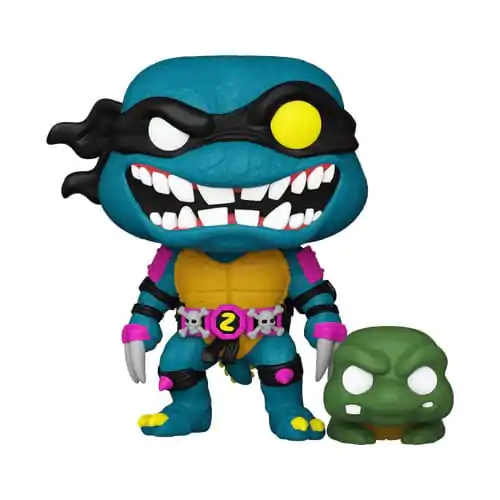 Teenage Mutant Ninja Turtles Funko POP & Buddy! Movies Vinyl figura Slash & Pre-mutated, turtle Slash 9 cm termékfotó