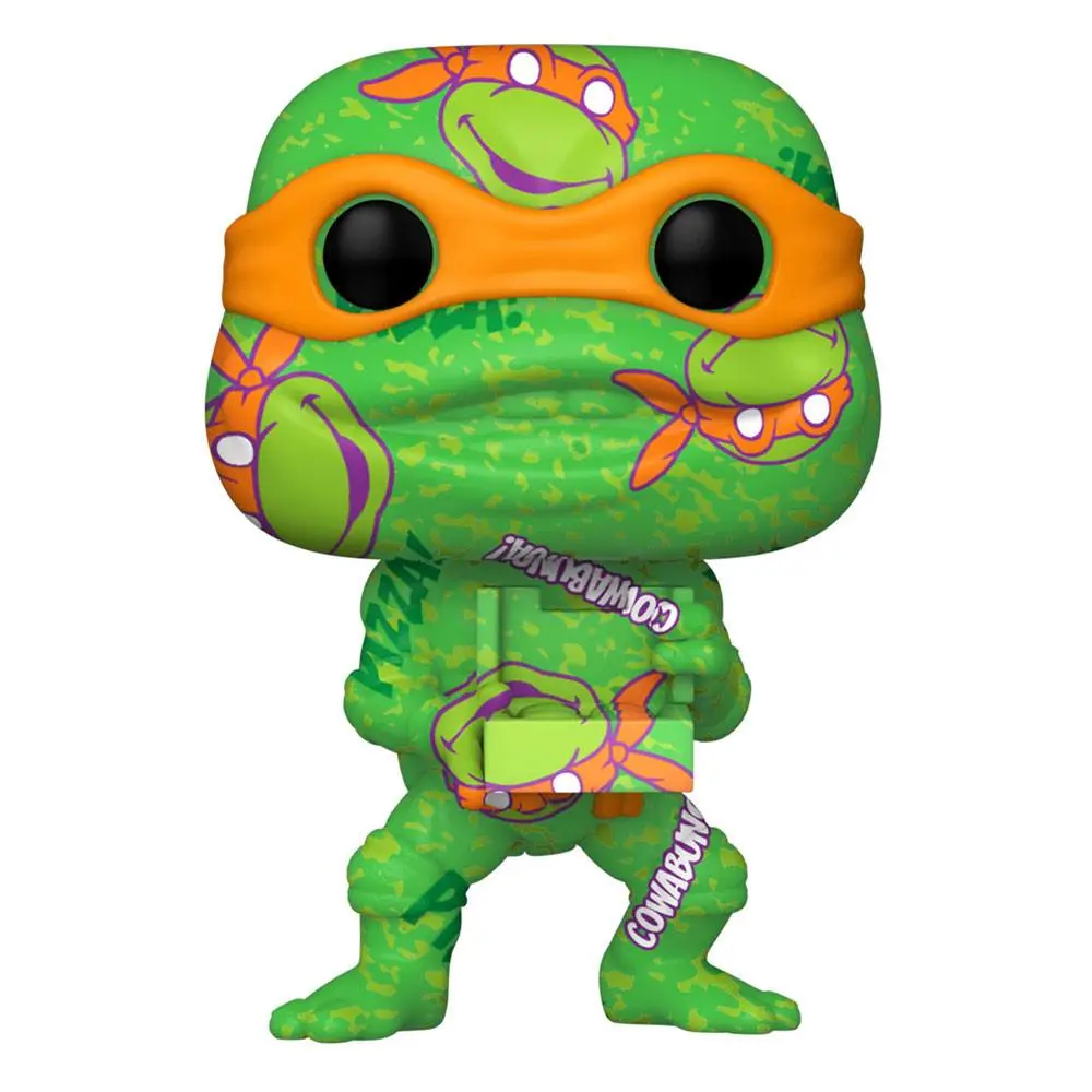 Teenage Mutant Ninja Turtles Funko POP! Artist Series Vinyl figura Michelangelo 9 cm termékfotó