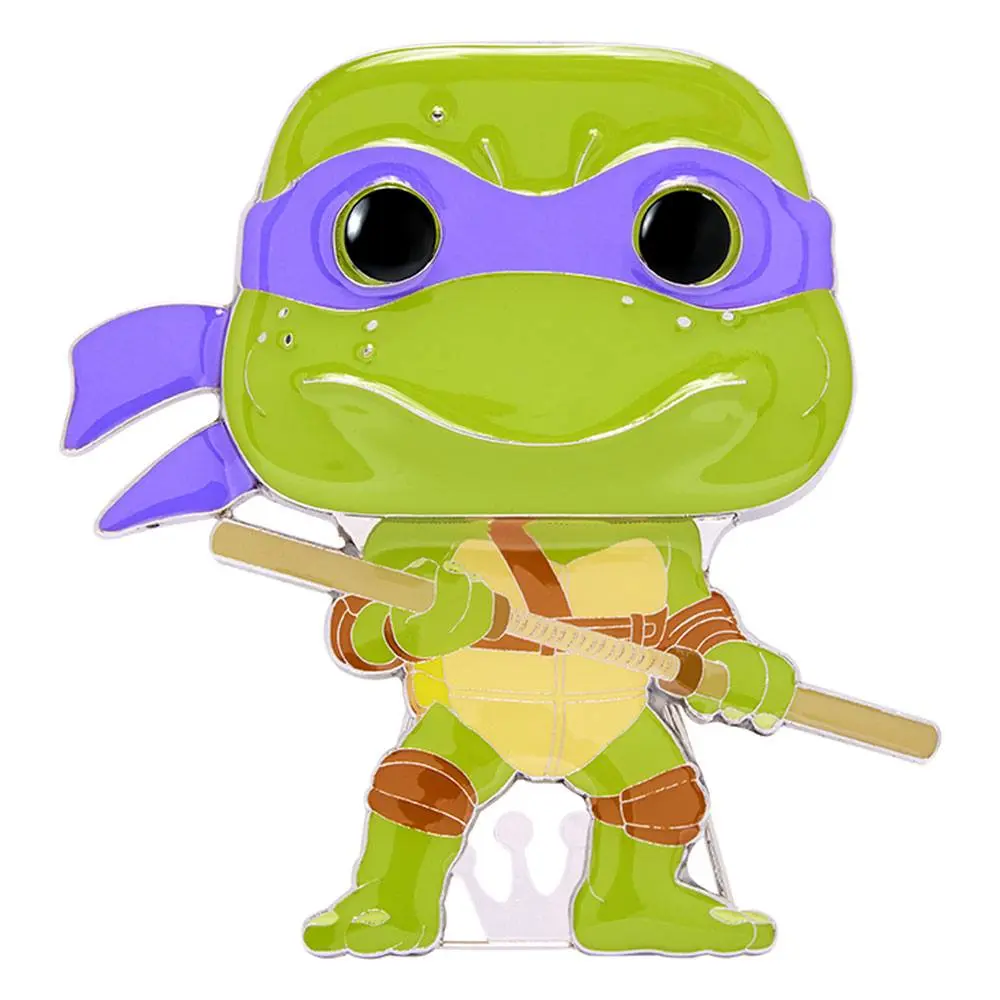 Teenage Mutant Ninja Turtles Funko POP! Enamel Pin Donatello kitűző 10 cm termékfotó
