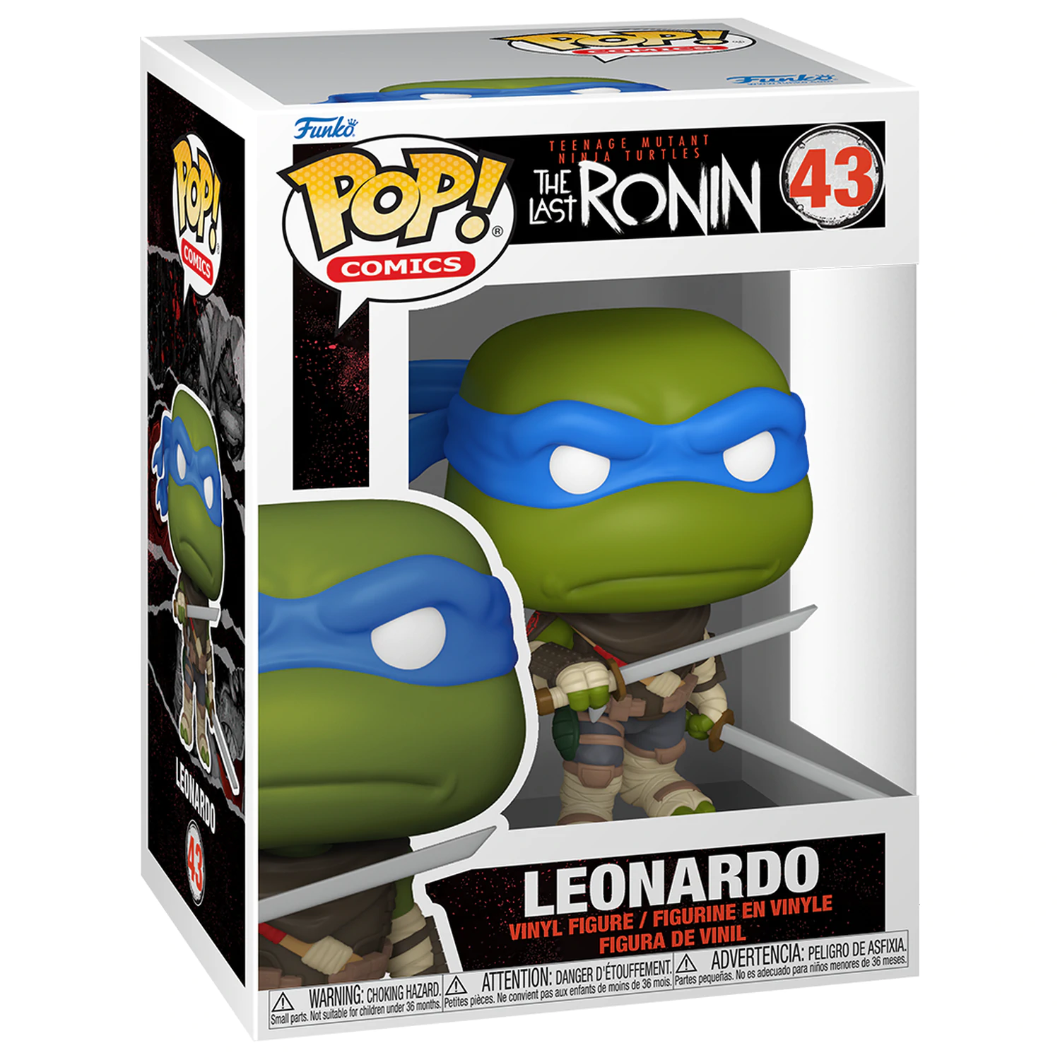 Teenage Mutant Ninja Turtles Funko POP! Vinyl figura Last Ronin Leonardo 9 cm termékfotó