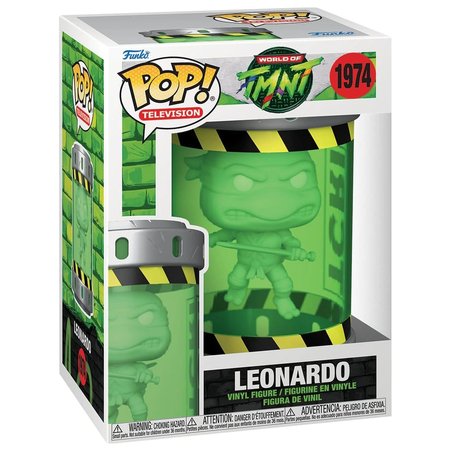 Teenage Mutant Ninja Turtles Funko POP! Vinyl Vinyl figura Leonardo 9 cm termékfotó
