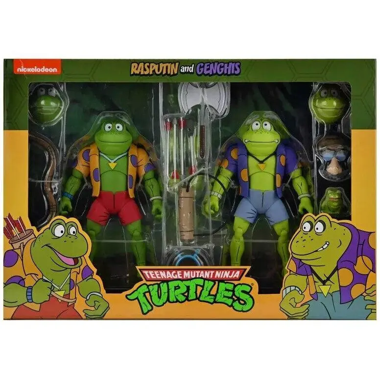 Teenage Mutant Ninja Turtles Genghis and Rasputin 2db-os figura csomag 18cm termékfotó