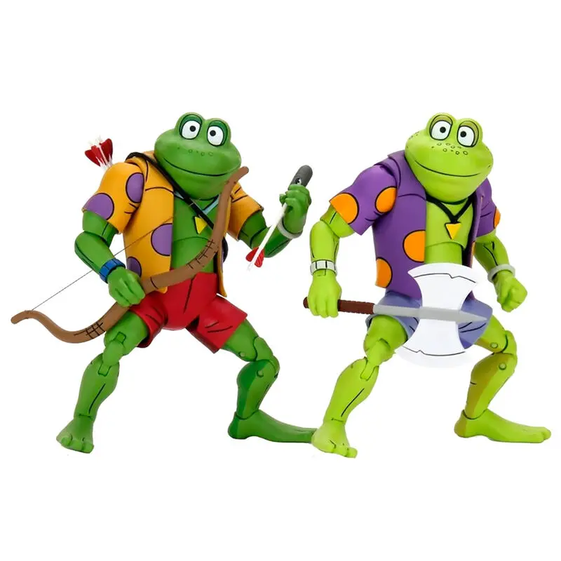 Teenage Mutant Ninja Turtles Genghis and Rasputin 2db-os figura csomag 18cm termékfotó