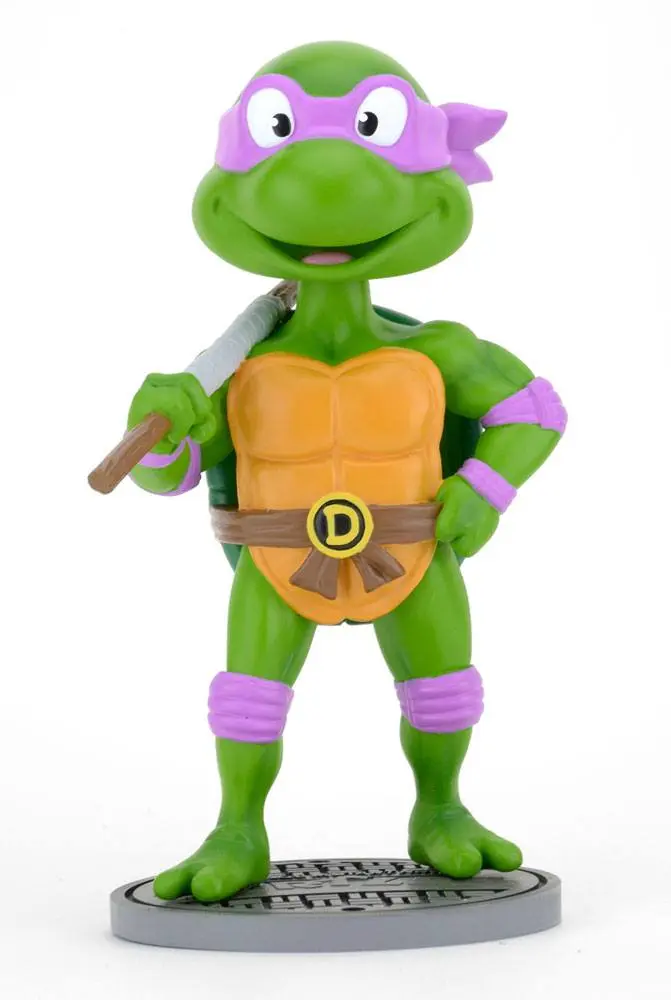 Teenage Mutant Ninja Turtles Head Knocker Bobble-Head Donatello figura 17 cm termékfotó
