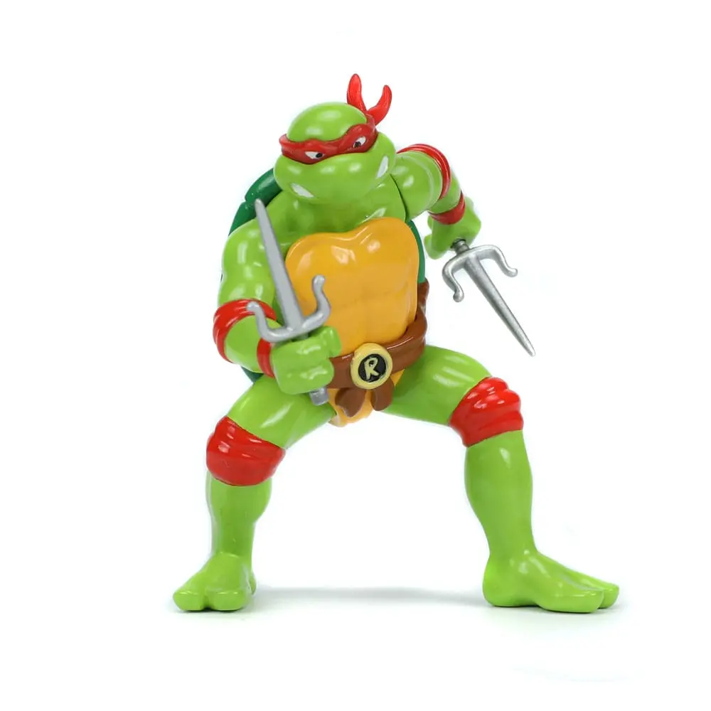 Teenage Mutant Ninja Turtles Hollywood Rides Diecast Model 1/24 1967 Chevrolet Camaro és Raphael figura termékfotó