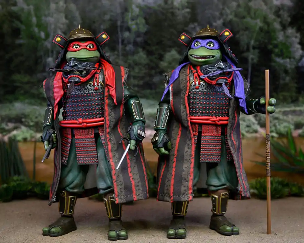 Teenage Mutant Ninja Turtles III Donatello & Raphael 2 db-os akciófigura csomag 18 cm termékfotó