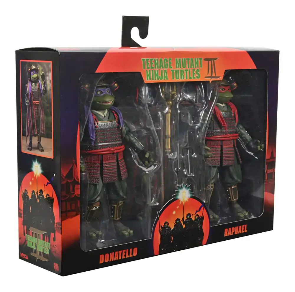 Teenage Mutant Ninja Turtles III Donatello & Raphael 2 db-os akciófigura csomag 18 cm termékfotó