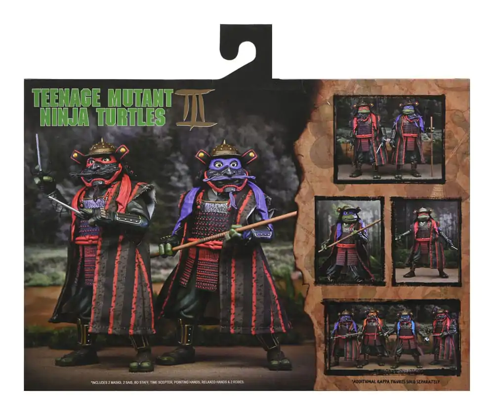 Teenage Mutant Ninja Turtles III Donatello & Raphael 2 db-os akciófigura csomag 18 cm termékfotó