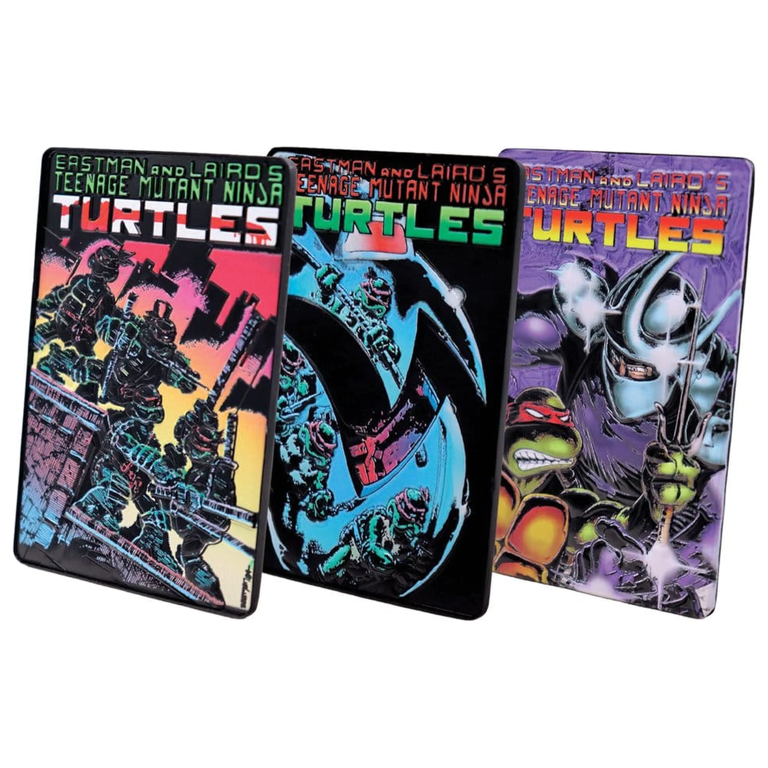 Teenage Mutant Ninja Turtles Ingot Set of Three Comic Book Cover Ingots Limitált kiadás termékfotó