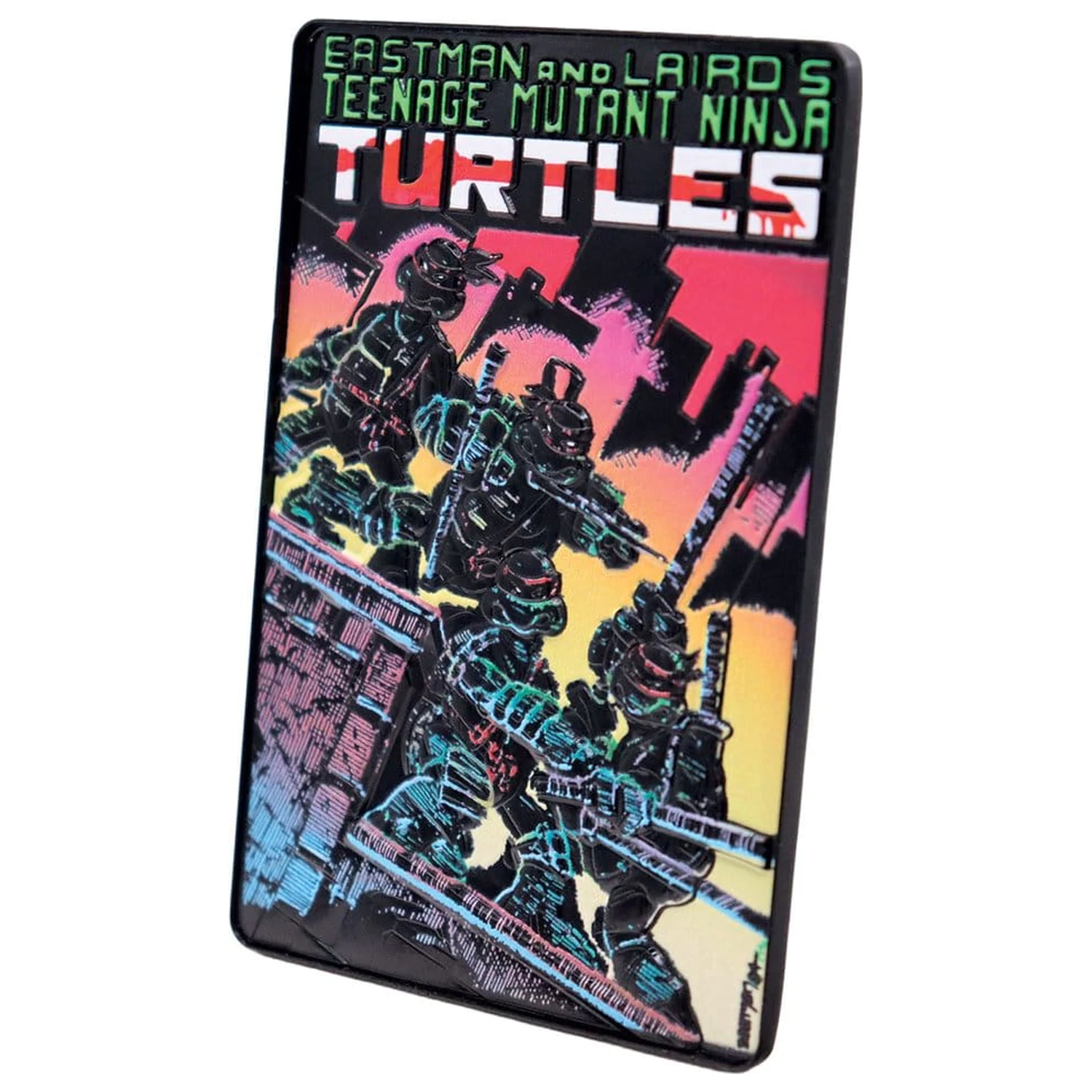Teenage Mutant Ninja Turtles Ingot Set of Three Comic Book Cover Ingots Limitált kiadás termékfotó
