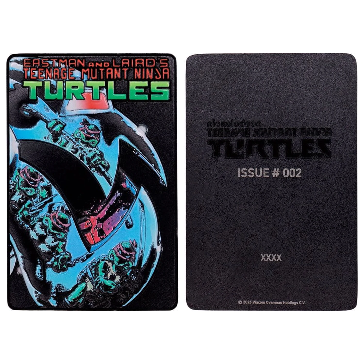 Teenage Mutant Ninja Turtles Ingot Set of Three Comic Book Cover Ingots Limitált kiadás termékfotó