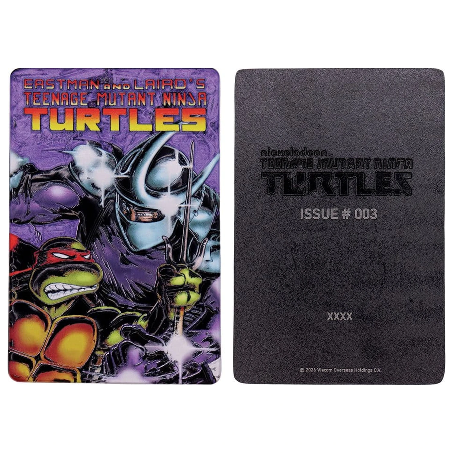 Teenage Mutant Ninja Turtles Ingot Set of Three Comic Book Cover Ingots Limitált kiadás termékfotó