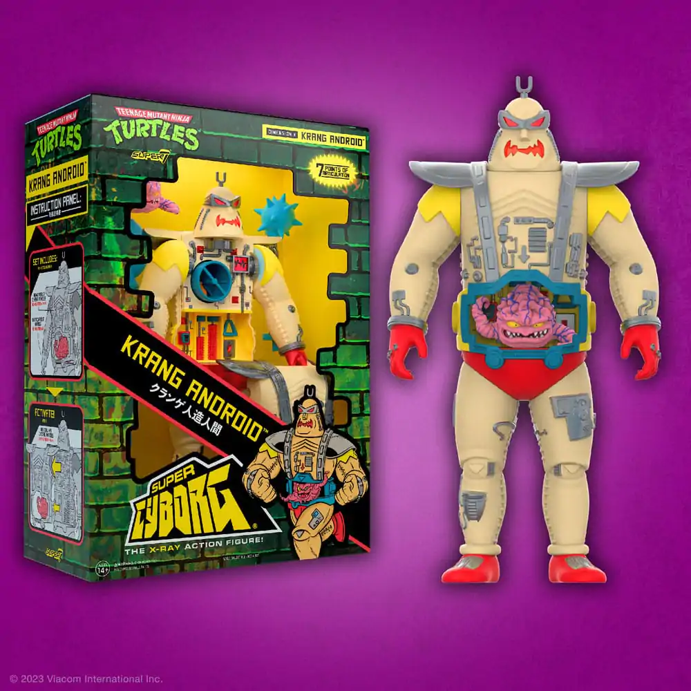 Teenage Mutant Ninja Turtles Krang Android (Full Color) akciófigura 28 cm termékfotó