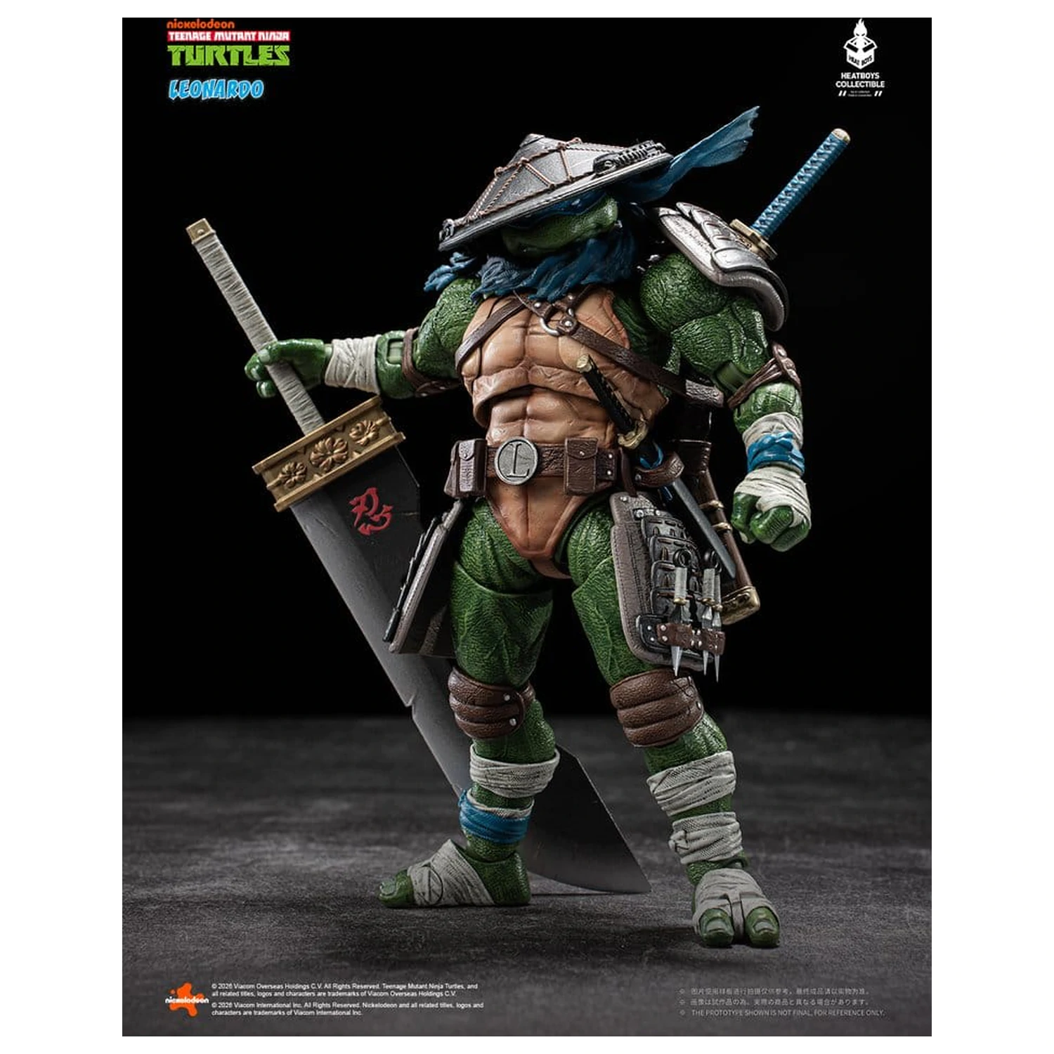 Teenage Mutant Ninja Turtles Leonardo Deluxe Version akciófigura 20 cm termékfotó