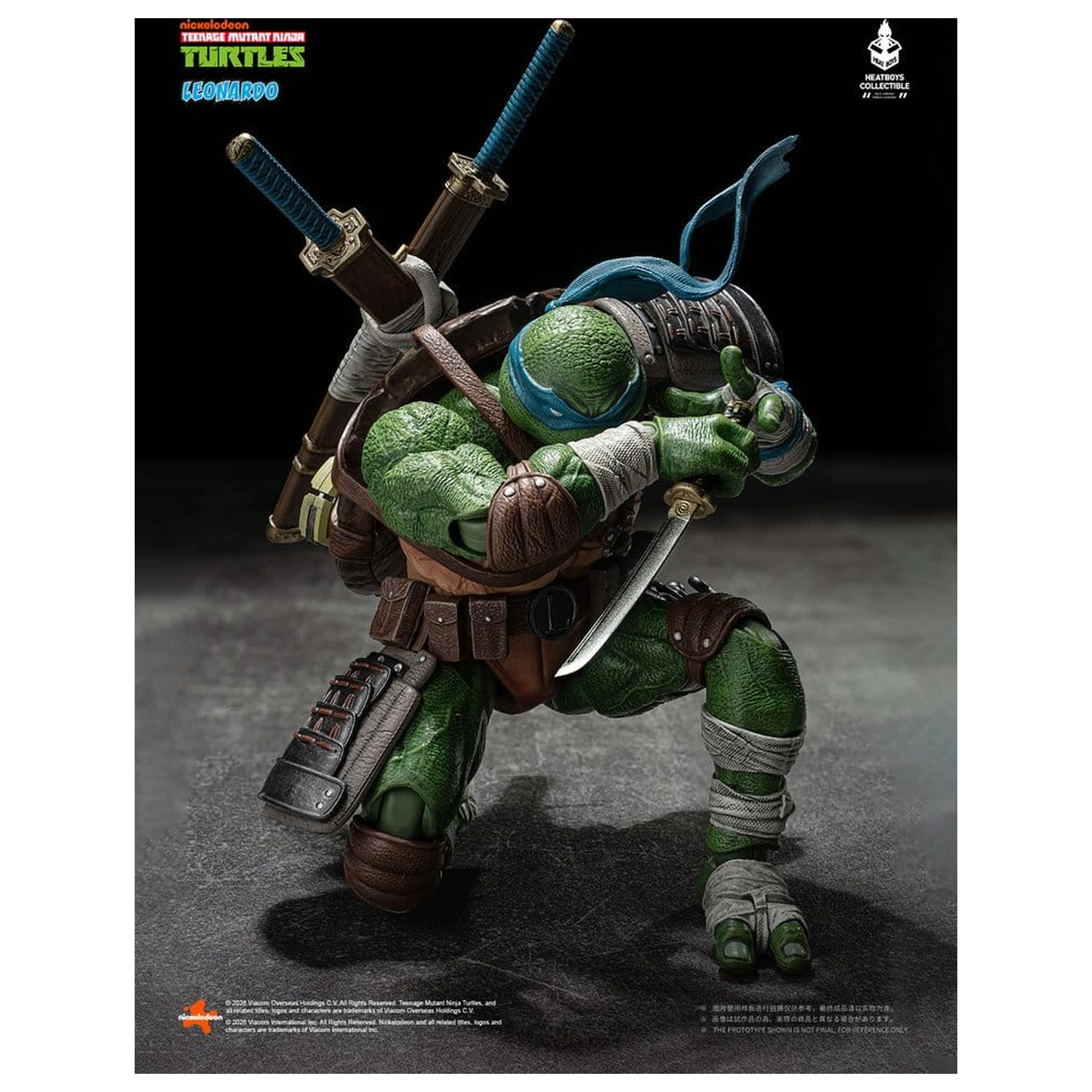 Teenage Mutant Ninja Turtles Leonardo Deluxe Version akciófigura 20 cm termékfotó
