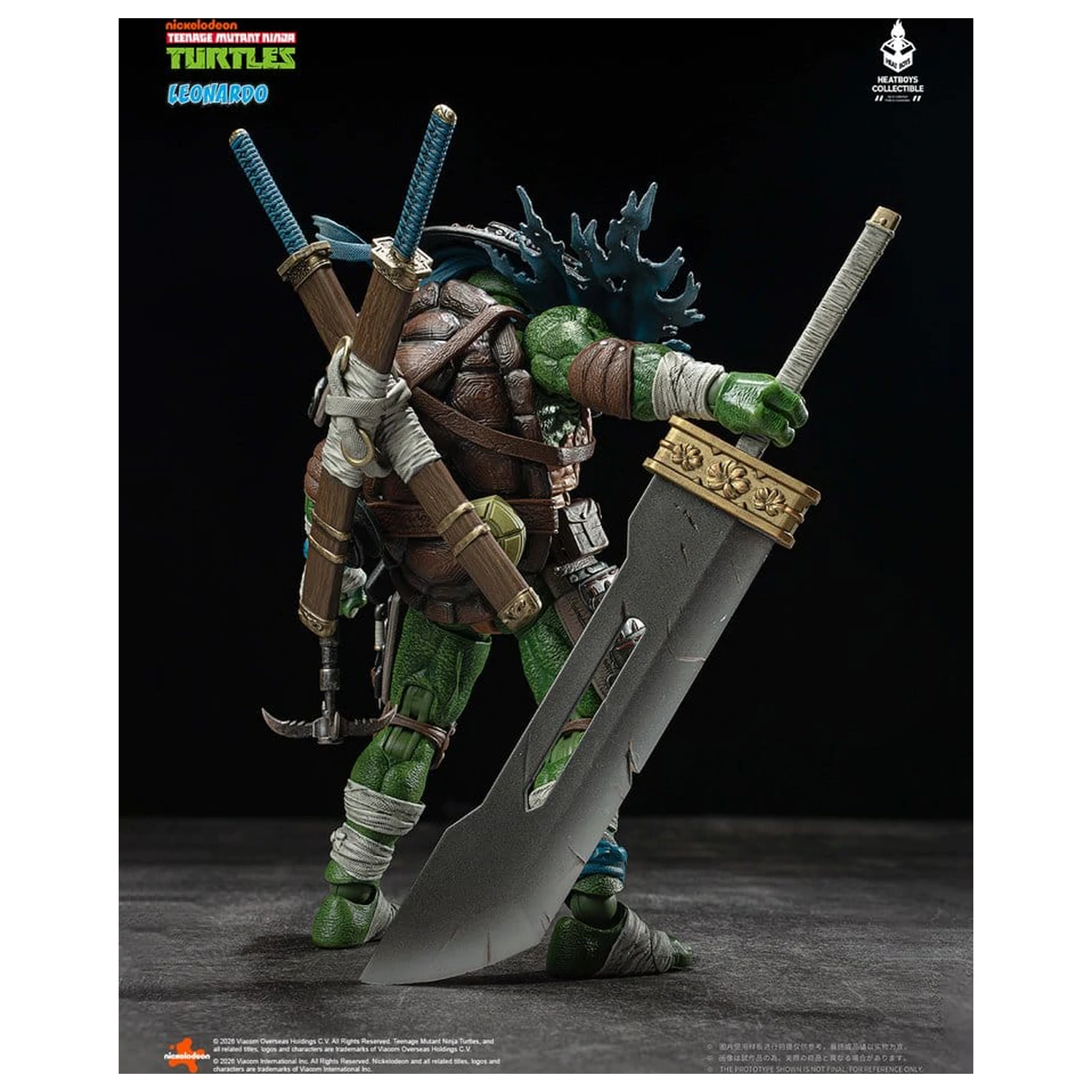 Teenage Mutant Ninja Turtles Leonardo Deluxe Version akciófigura 20 cm termékfotó