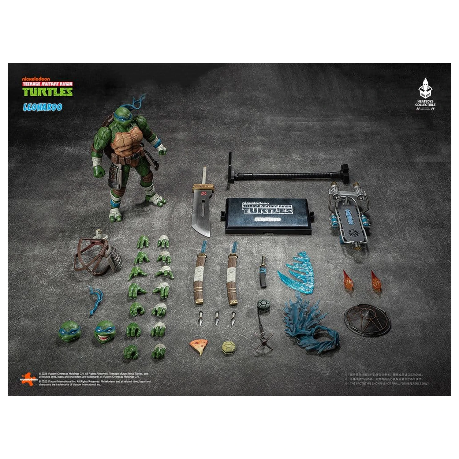 Teenage Mutant Ninja Turtles Leonardo Deluxe Version akciófigura 20 cm termékfotó