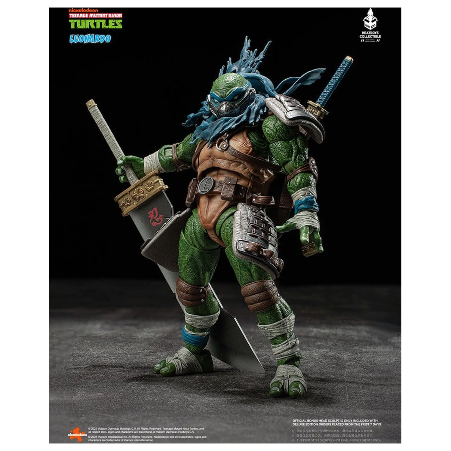 Teenage Mutant Ninja Turtles Leonardo Deluxe Version akciófigura 20 cm termékfotó