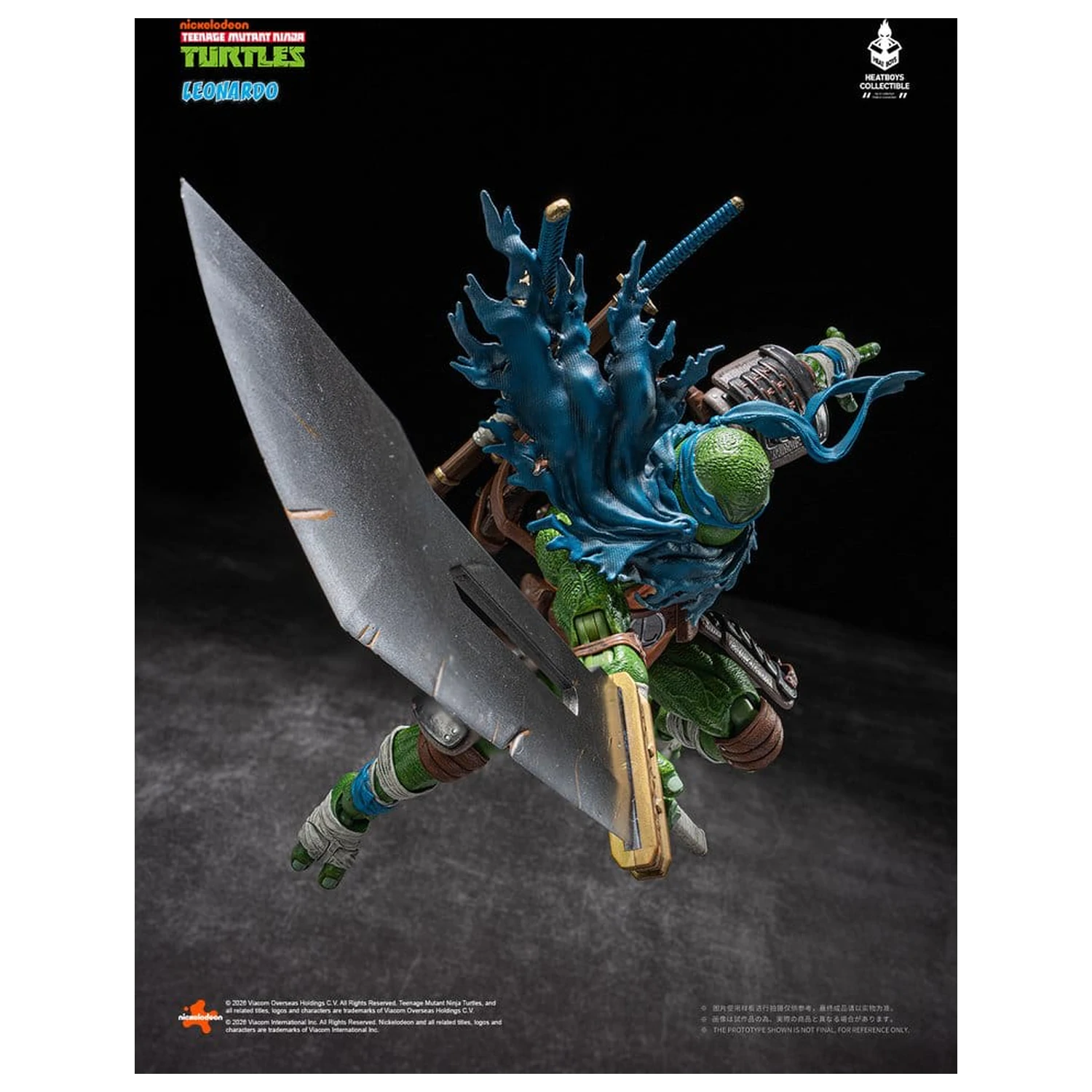 Teenage Mutant Ninja Turtles Leonardo Deluxe Version akciófigura 20 cm termékfotó