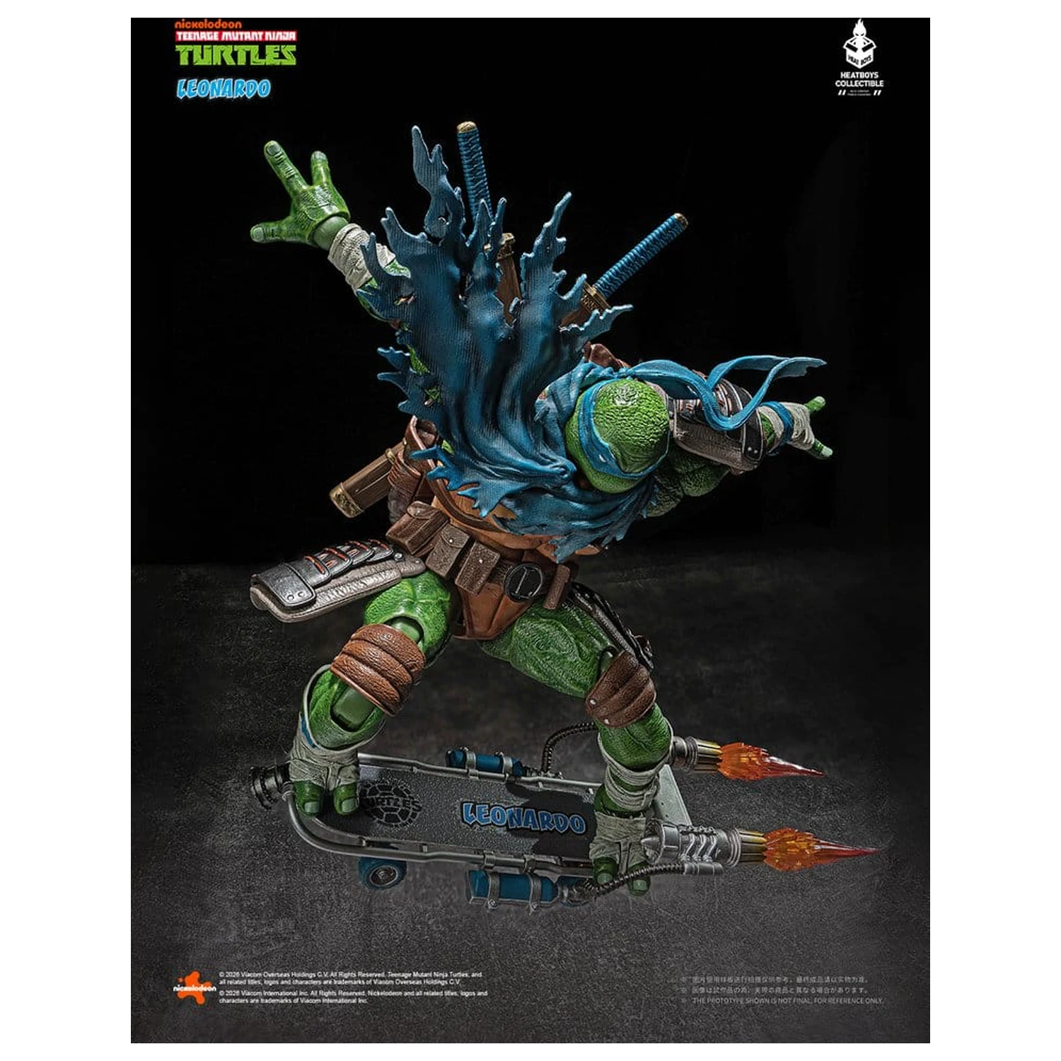 Teenage Mutant Ninja Turtles Leonardo Deluxe Version akciófigura 20 cm termékfotó