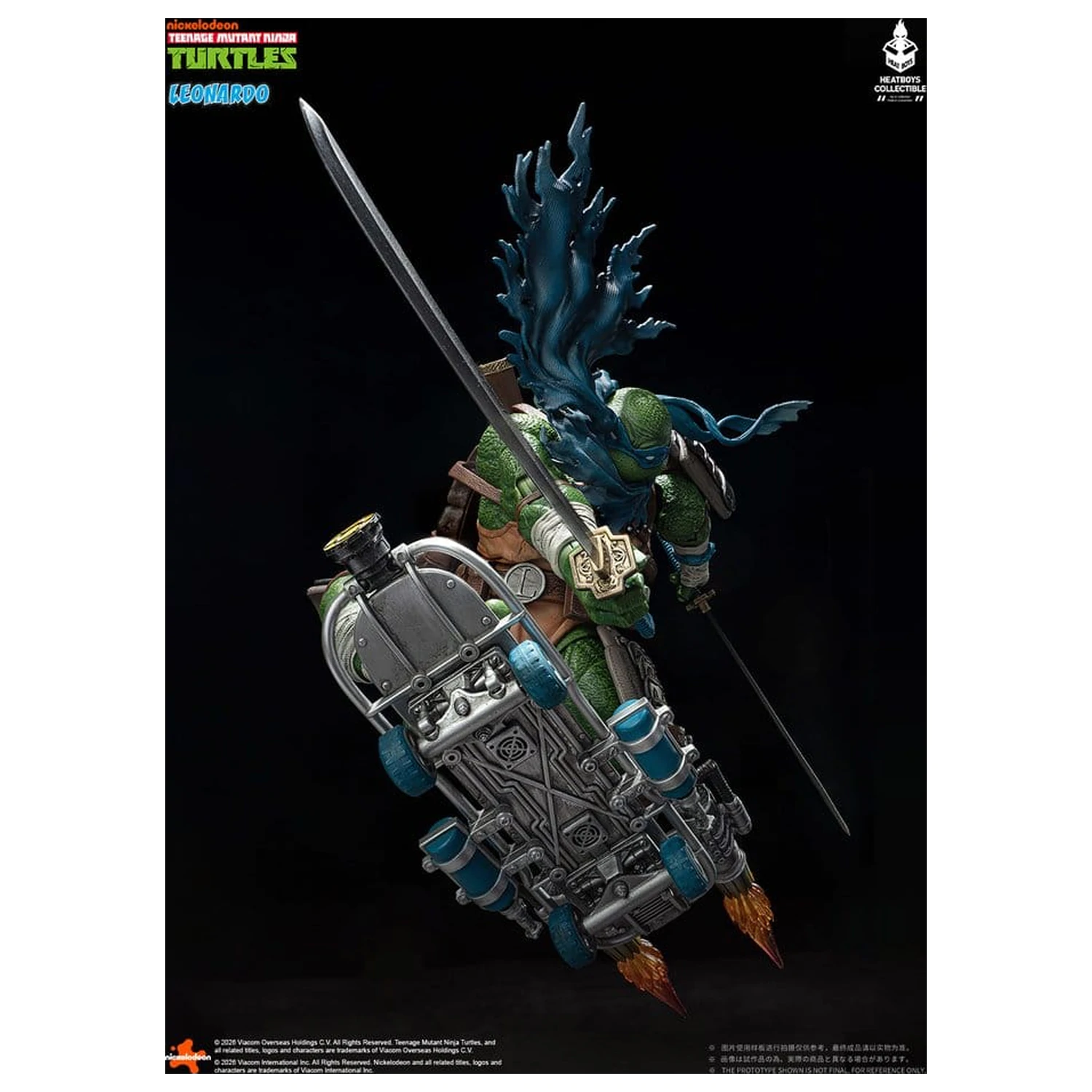 Teenage Mutant Ninja Turtles Leonardo Deluxe Version akciófigura 20 cm termékfotó