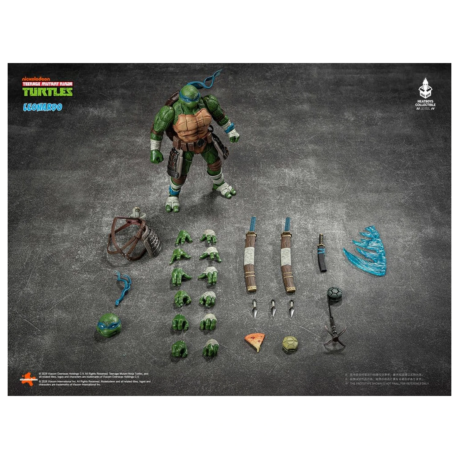 Teenage Mutant Ninja Turtles Leonardo Standard Version akciófigura 20 cm termékfotó