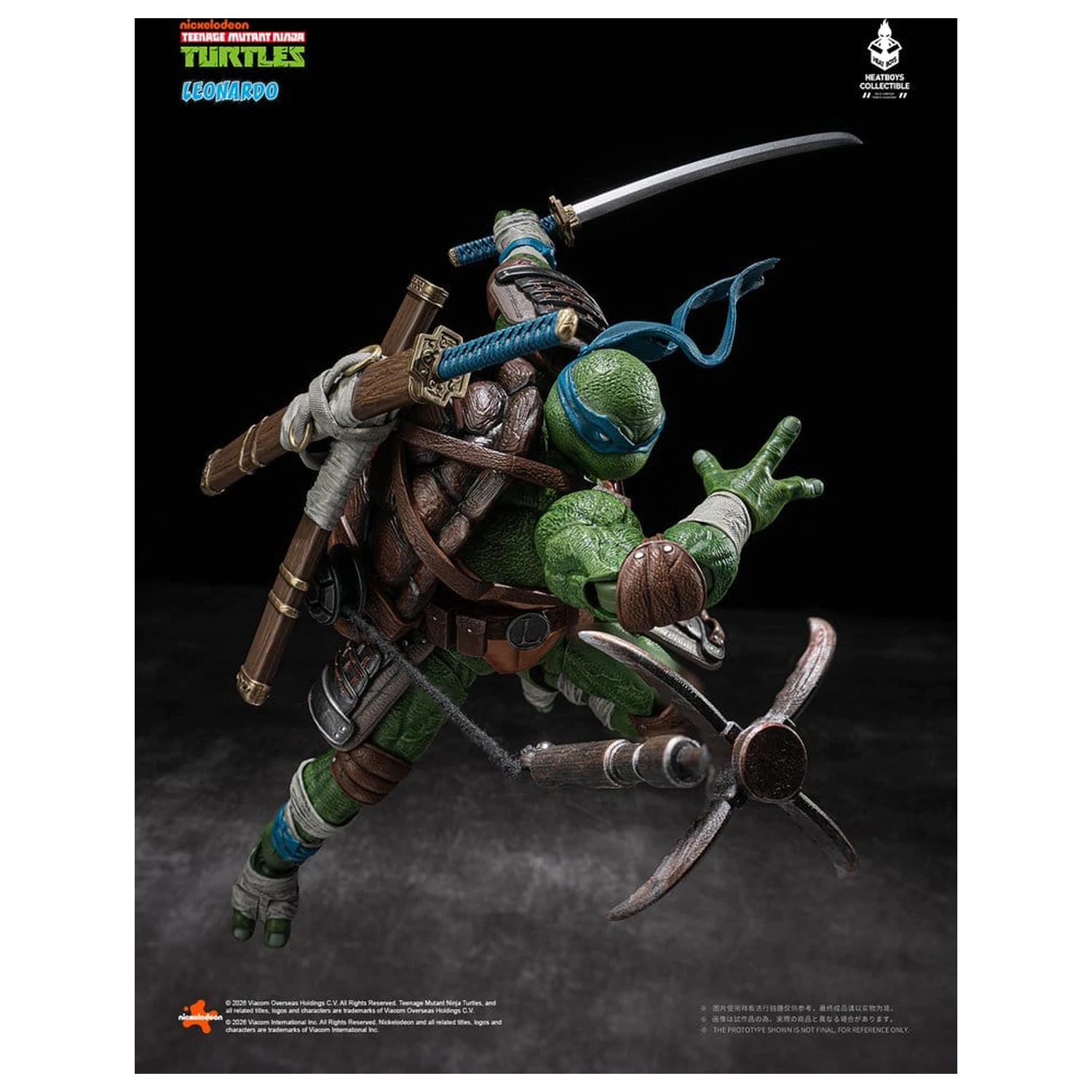 Teenage Mutant Ninja Turtles Leonardo Standard Version akciófigura 20 cm termékfotó